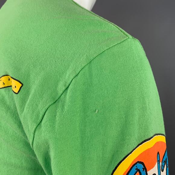 CHROME HEARTS Size S Sex Records Green Graphic Cotton Long Sleeve T-shirt - Picture 9 of 12